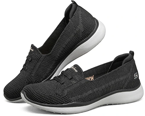 (Women) Skechers Microburst 2.0 Sport Active 'Black' 104136-BLK Shop (Women) Skechers Microburst 2.0 Sport Active 'Black' 104136-BLK