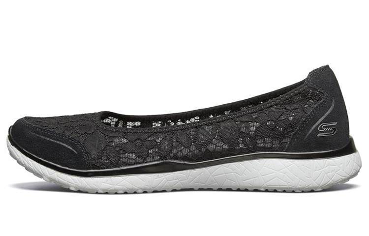 (Women) Skechers Microburst 'Black Casual Slip-On' 23581-BKW