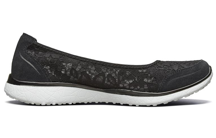 Order (Women) Skechers Microburst 'Black Casual Slip-On' 23581-BKW