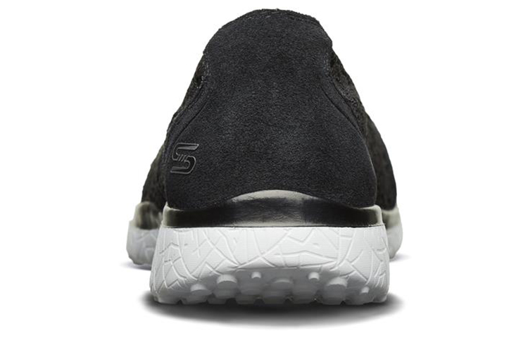 Shop (Women) Skechers Microburst 'Black Casual Slip-On' 23581-BKW