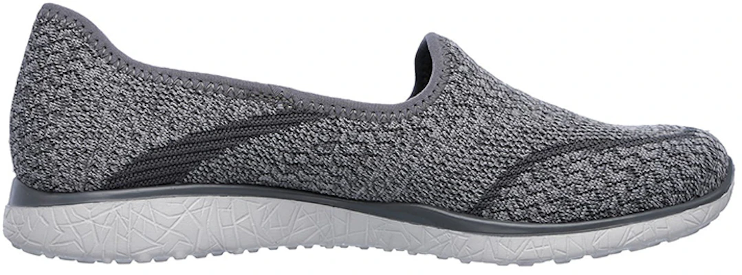 (Women) Skechers Microburst 'Grey Slip-On' 23308-GRY Order (Women) Skechers Microburst 'Grey Slip-On' 23308-GRY