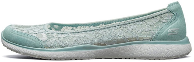 (Women) Skechers Microburst 'Mint Green Lace' 23581-SAGE (Women) Skechers Microburst 'Mint Green Lace' 23581-SAGE
