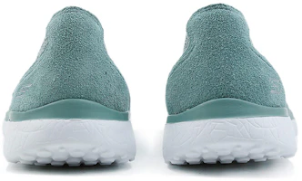 Lookbook Skechers Microbuest 蕾絲 簡潔舒適懶人平底鞋 女款 薄荷綠