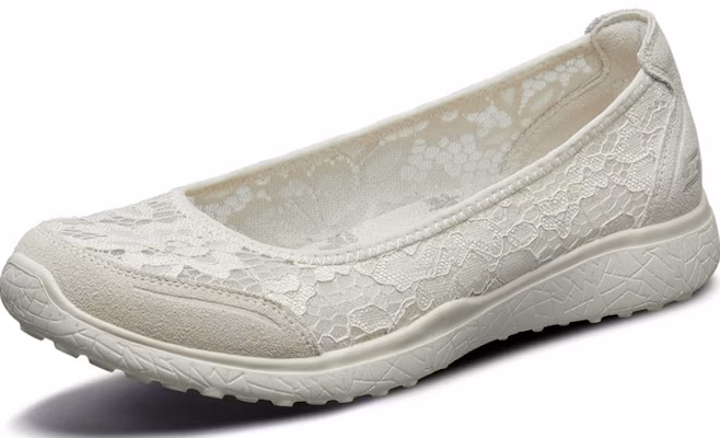 (W) Skechers Microburst ''Confort Naturel Slip-On à Lacets'' 23581-NAT Lookbook (W) Skechers Microburst ''Confort Naturel Slip-On à Lacets'' 23581-NAT