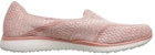 (W) Skechers Microburst 'Pink Slip-On' Kasut Sarung Wanita Merah Jambu 23308-ROS