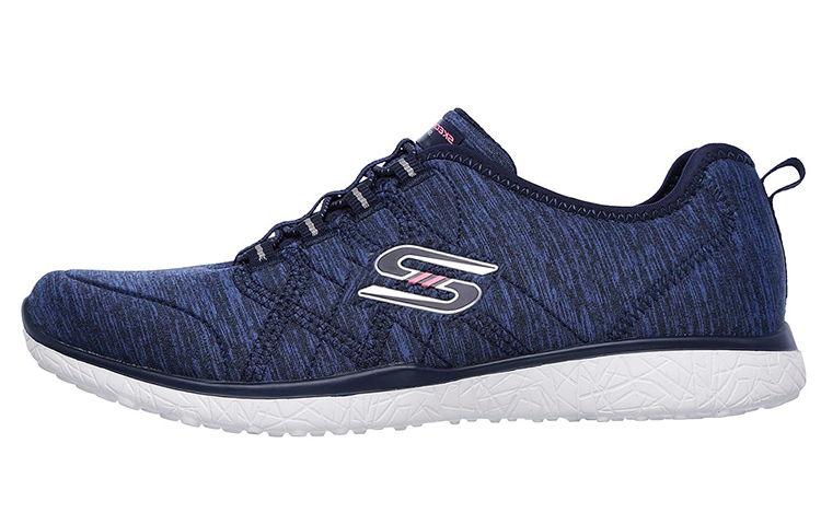 (Women) Skechers Microburst Slip-On 'Blue' 23315-NVY