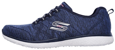 (Women) Skechers Microburst Slip-On 'Blue' 23315-NVY (Women) Skechers Microburst Slip-On 'Blue' 23315-NVY