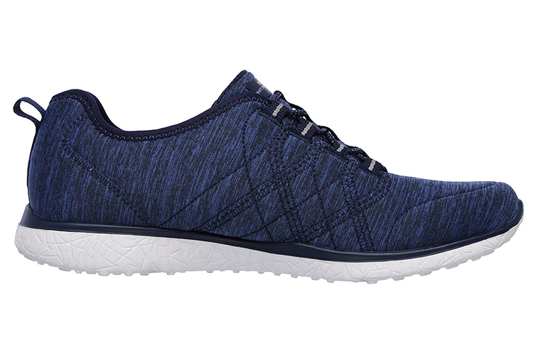Order (Women) Skechers Microburst Slip-On 'Blue' 23315-NVY