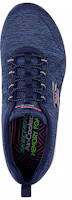 Lookbook Skechers 女款 Microburst 一脚蹬运动休闲鞋 藍色