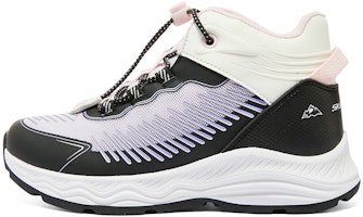 (Women) Skechers Mid-Cut Snow Boots 'Black Lavender' 303416L-BKLV (Women) Skechers Mid-Cut Snow Boots 'Black Lavender' 303416L-BKLV