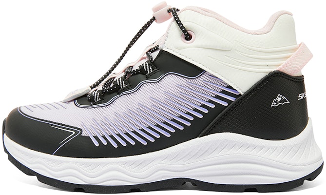 (Women) Skechers Mid-Cut Snow Boots 'Black Lavender' 303416L-BKLV Buy (Women) Skechers Mid-Cut Snow Boots 'Black Lavender' 303416L-BKLV