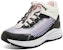 (W) But Kasut Salji Mid-Cut Skechers 'Hitam Lavender' 303416L-BKLV