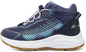 (Women) Skechers Mid-Cut Snow Boots 'Navy Lavender' 303416L-NVLV (Women) Skechers Mid-Cut Snow Boots 'Navy Lavender' 303416L-NVLV