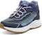 (W) But kasut salji Skechers Mid-Cut 'Navy Lavender'. 303416L-NVLV