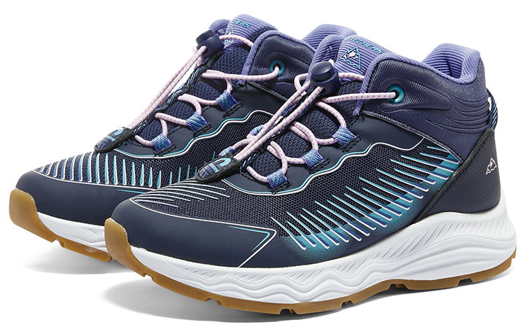 Purchase Skechers Girls 保暖耐磨 舒適 中筒 雪地靴 女款 海軍藍薰衣草色