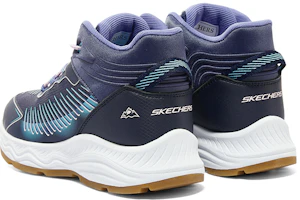Details for Skechers Girls 保暖耐磨 舒適 中筒 雪地靴 女款 海軍藍薰衣草色