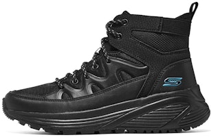 (Women) Skechers Mid-Top 'Black Comfort' 117267-BBK (Women) Skechers Mid-Top 'Black Comfort' 117267-BBK