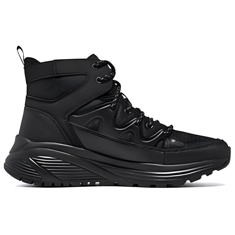 Order (Women) Skechers Mid-Top 'Black Comfort' 117267-BBK