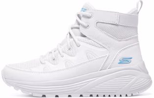 (Women) Skechers Mid-Top 'Comfort White' 117267-LTGY (Women) Skechers Mid-Top 'Comfort White' 117267-LTGY