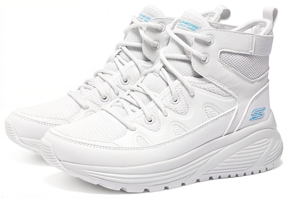 (Women) Skechers Mid-Top 'Comfort White' 117267-LTGY Lookbook (Women) Skechers Mid-Top 'Comfort White' 117267-LTGY