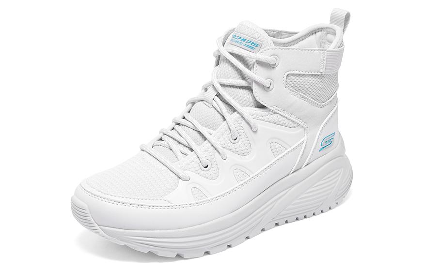 Shop (Women) Skechers Mid-Top 'Comfort White' 117267-LTGY