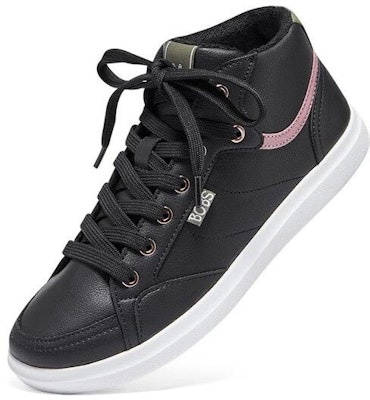Skechers 舒適休閒 防滑輕便 中筒 板鞋 女款 黑色 Shop Skechers 舒適休閒 防滑輕便 中筒 板鞋 女款 黑色