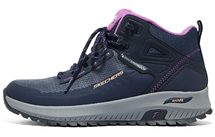 (Women) Skechers Mid-Top Outdoor 'Blue Purple' 180086-NVPR
