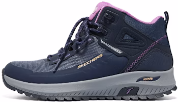 (Women) Skechers Mid-Top Outdoor 'Blue Purple' 180086-NVPR (Women) Skechers Mid-Top Outdoor 'Blue Purple' 180086-NVPR