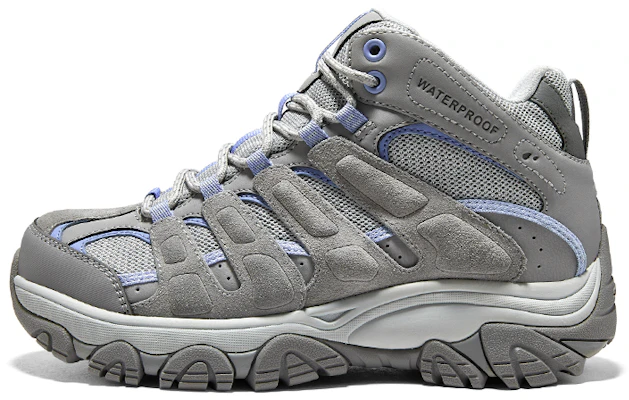 (Women) Skechers Mid-Top Outdoor 'Grey Blue' 180182-GYLB Buy (Women) Skechers Mid-Top Outdoor 'Grey Blue' 180182-GYLB