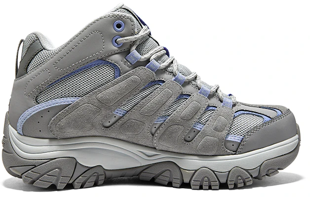 (Women) Skechers Mid-Top Outdoor 'Grey Blue' 180182-GYLB Order (Women) Skechers Mid-Top Outdoor 'Grey Blue' 180182-GYLB