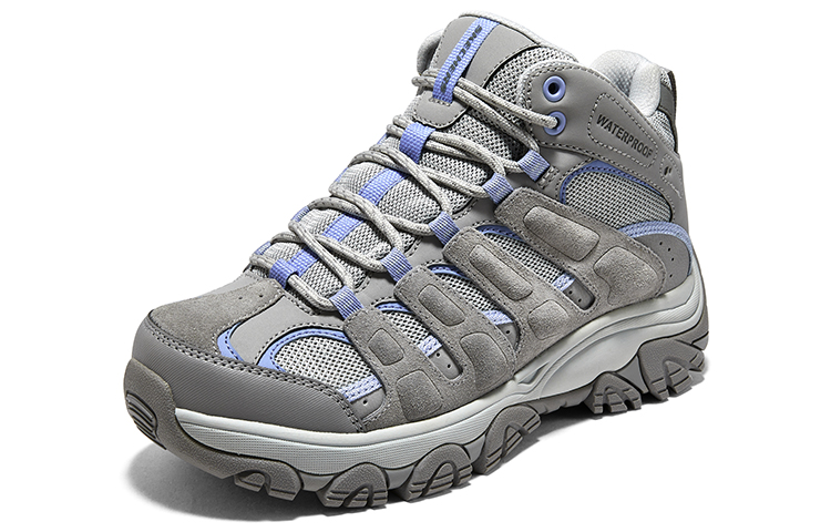 Lookbook (Women) Skechers Mid-Top Outdoor 'Grey Blue' 180182-GYLB