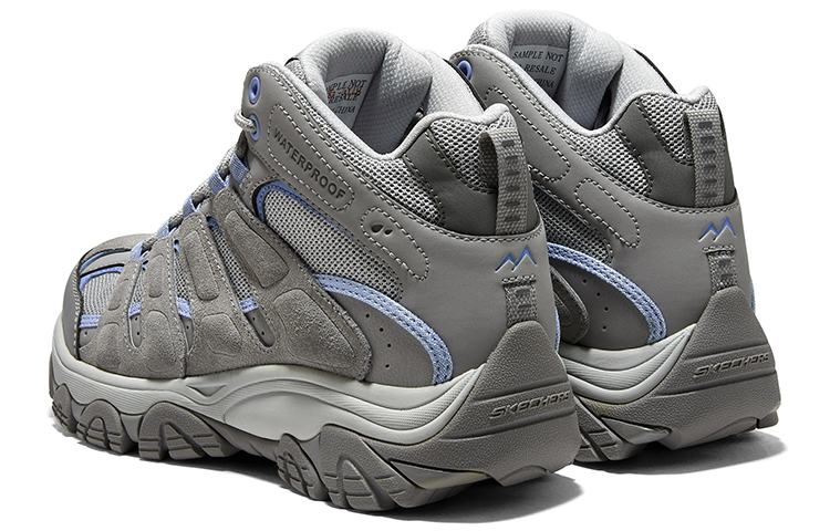 Purchase (Women) Skechers Mid-Top Outdoor 'Grey Blue' 180182-GYLB