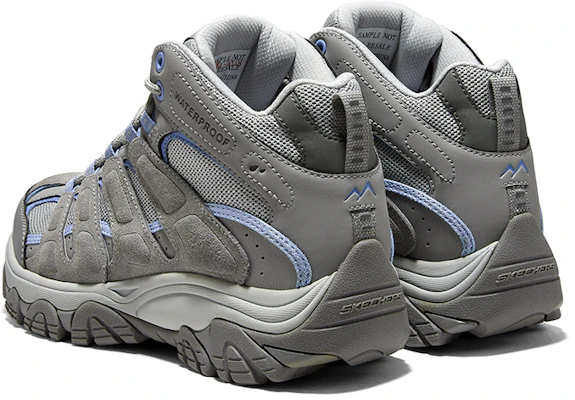 (Women) Skechers Mid-Top Outdoor 'Grey Blue' 180182-GYLB Purchase (Women) Skechers Mid-Top Outdoor 'Grey Blue' 180182-GYLB