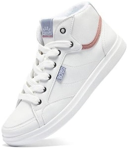 (W) Skechers Mid-Top Skate 'Putih Kenyamanan Santai' 114461-WMLT Shop (W) Skechers Mid-Top Skate 'Putih Kenyamanan Santai' 114461-WMLT