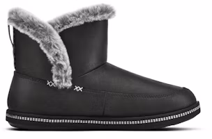 Order Skechers 加絨保暖舒適氣質厚底休閒 中筒 雪地靴 女款 黑色