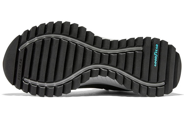 Details for (Women) Skechers Mid Top 'Black Blue' 180086-BKBL