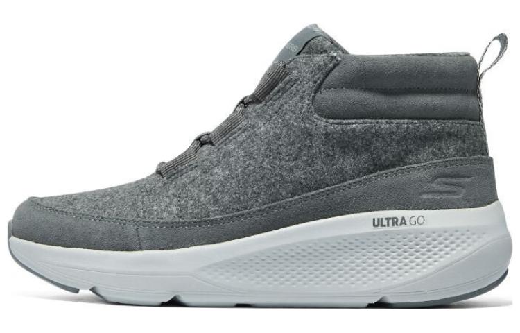 (W) Skechers Ultra Go Shoes 'Grey'