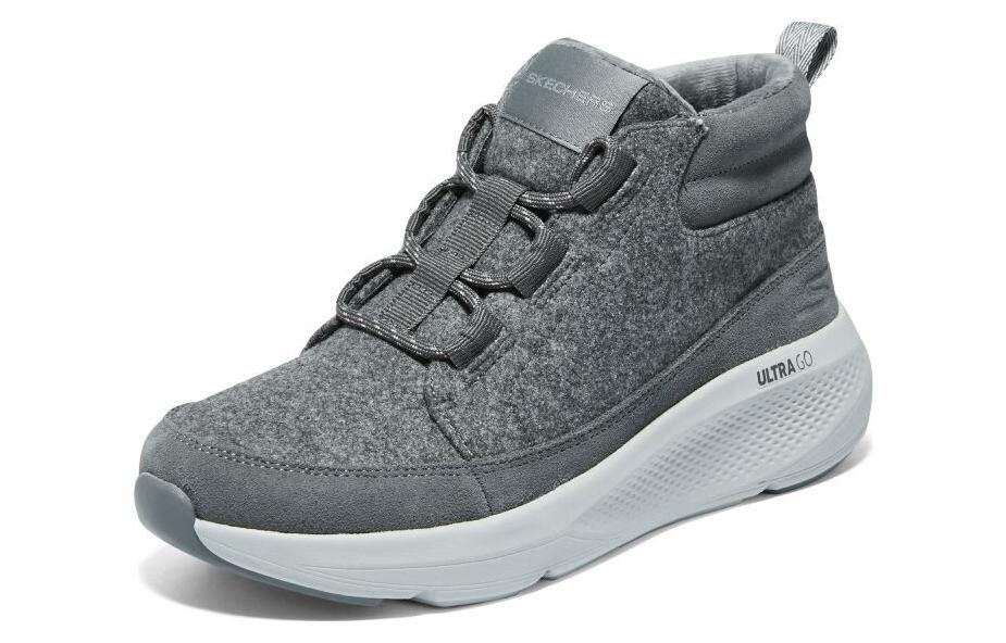 (W) Skechers Ultra Go Shoes 'Grey' 圖 4