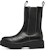 (W) Skechers Kasut Slip On Bertumit Sederhana 'Hitam' 167343-BBK