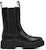 (W) Skechers Kasut Slip On Bertumit Sederhana 'Hitam' 167343-BBK