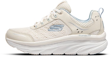 (Women) Skechers Mid Top Sneaker 'Natural Blue' 149023-NTBL (Women) Skechers Mid Top Sneaker 'Natural Blue' 149023-NTBL