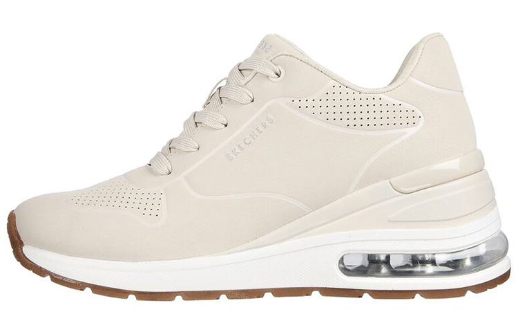 (W) Skechers Million Air - Lifted 'Off-White'