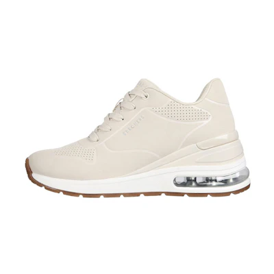 (W) Skechers Million Air - Lifted 'Off-White'