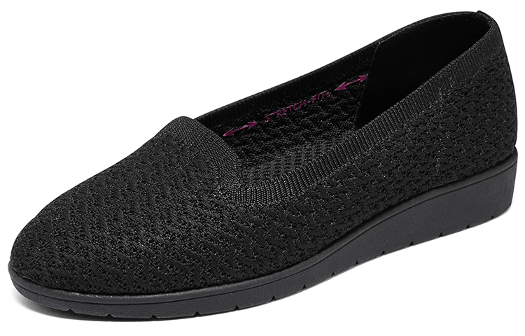 Lookbook (W) Skechers Modern Comfort 'Todo Negro' 158737-BBK