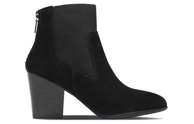 Order (W) Skechers Modern Comfort 'Botines Negros de Tacón Grueso' 48354-BLK