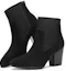 Lookbook (W) Skechers Modern Comfort 'Botines Negros de Tacón Grueso' 48354-BLK