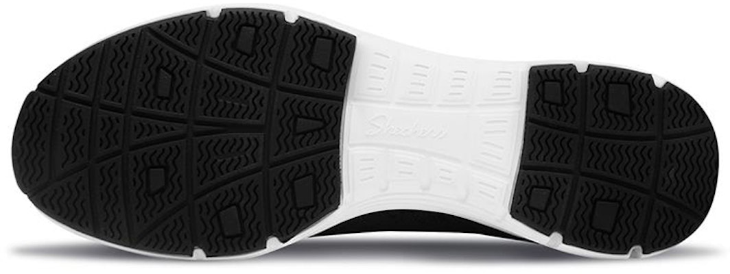 (Women) Skechers Modern Comfort Slip-on Shoes 'Black White' 49481-BLK Purchase (Women) Skechers Modern Comfort Slip-on Shoes 'Black White' 49481-BLK
