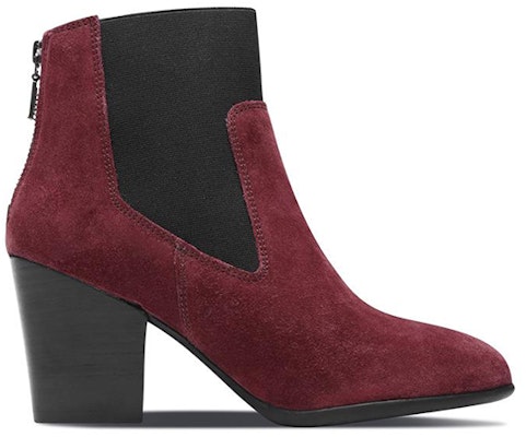 (Women) Skechers Modern Comfort 'Burgundy Chunky Heel Bootie' 48354-BURG Order (Women) Skechers Modern Comfort 'Burgundy Chunky Heel Bootie' 48354-BURG