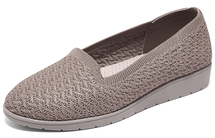 Lookbook (W) Skechers Kenyamanan Modern 'Abu-abu' 158737-MOC