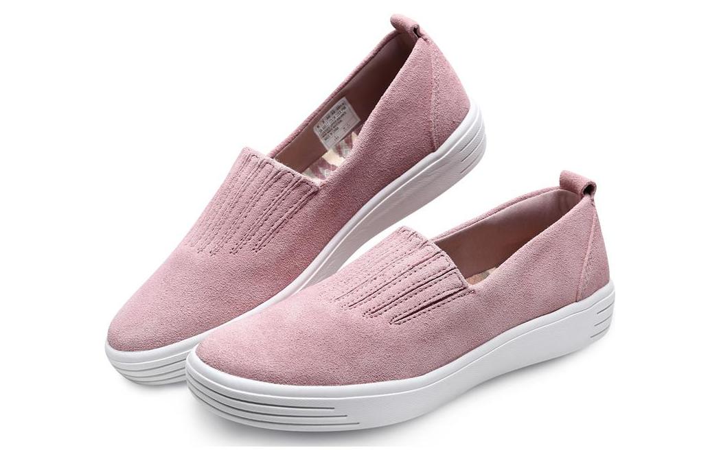 Lookbook Skechers Modern Comfort Air 輕便回彈 低幫 運動休閒鞋 女款 粉紅色